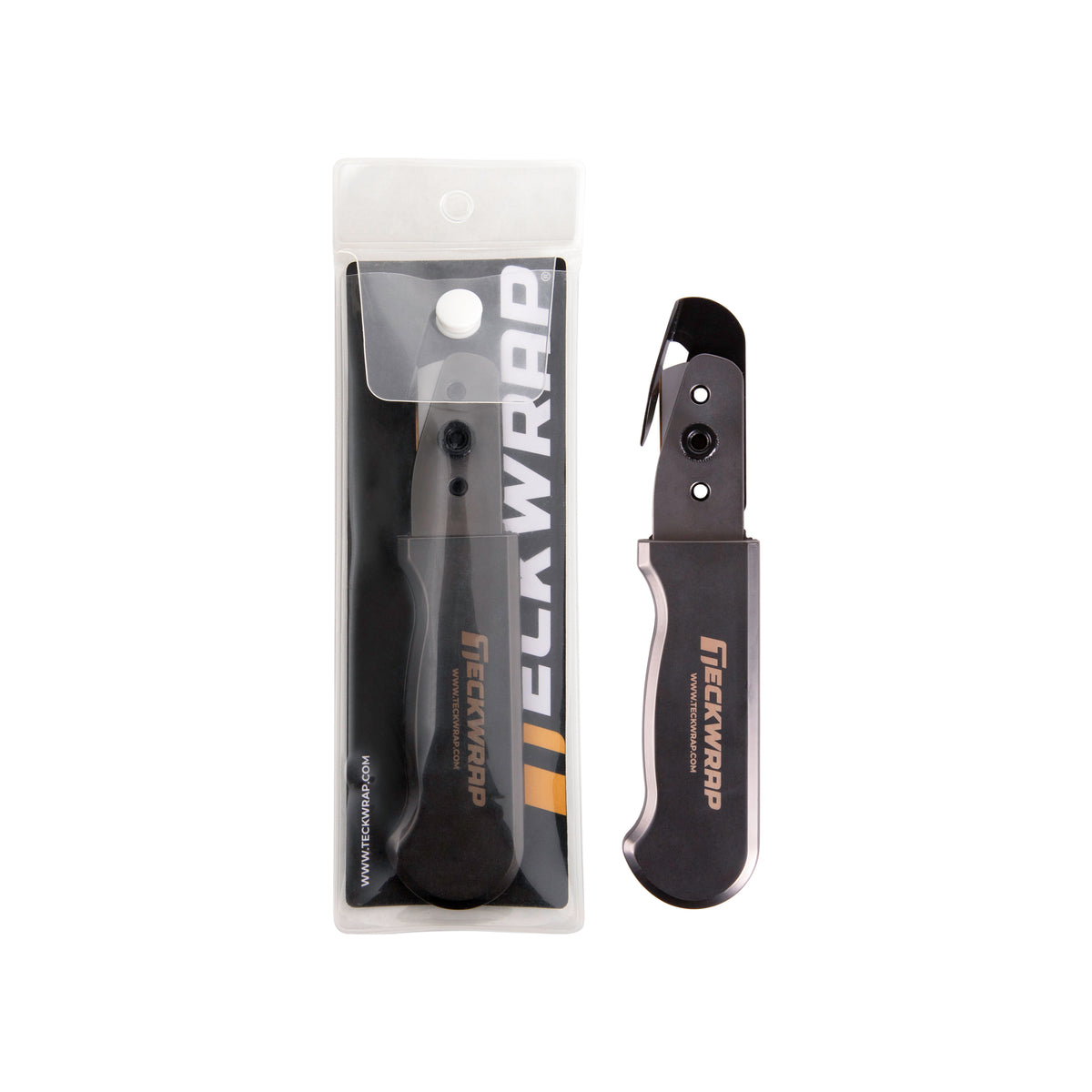 TeckWrap Long Handle Safety Cutter
