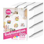 Sublimation Paper 8.3"x 11.7" for Inkjet Printer with Sublimation Ink, Inkjet Vinyl Sublimation Printer with Sublimation Ink