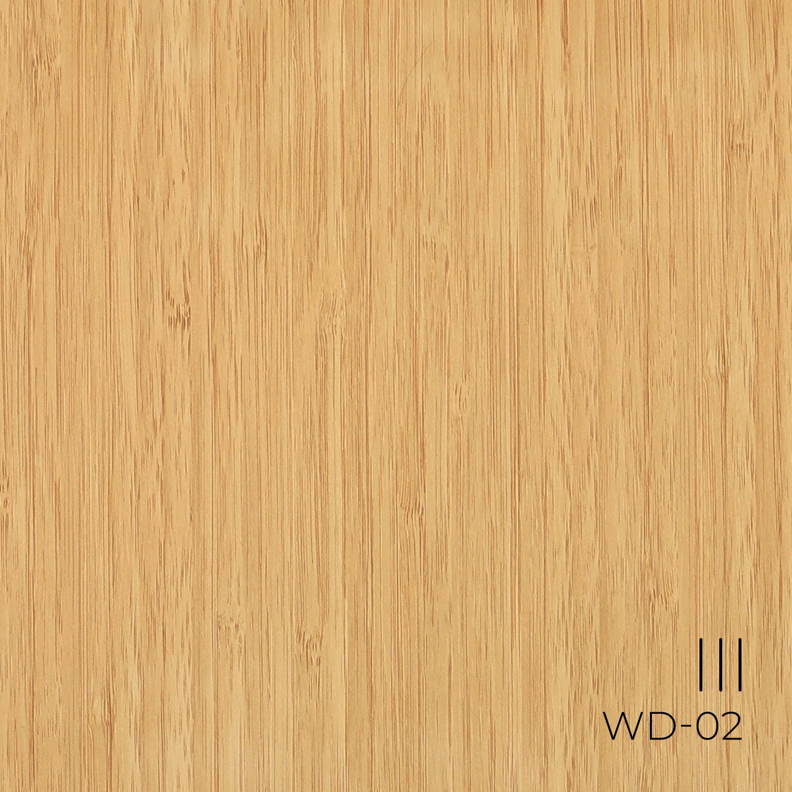Warm Bamboo Grain Interior Film