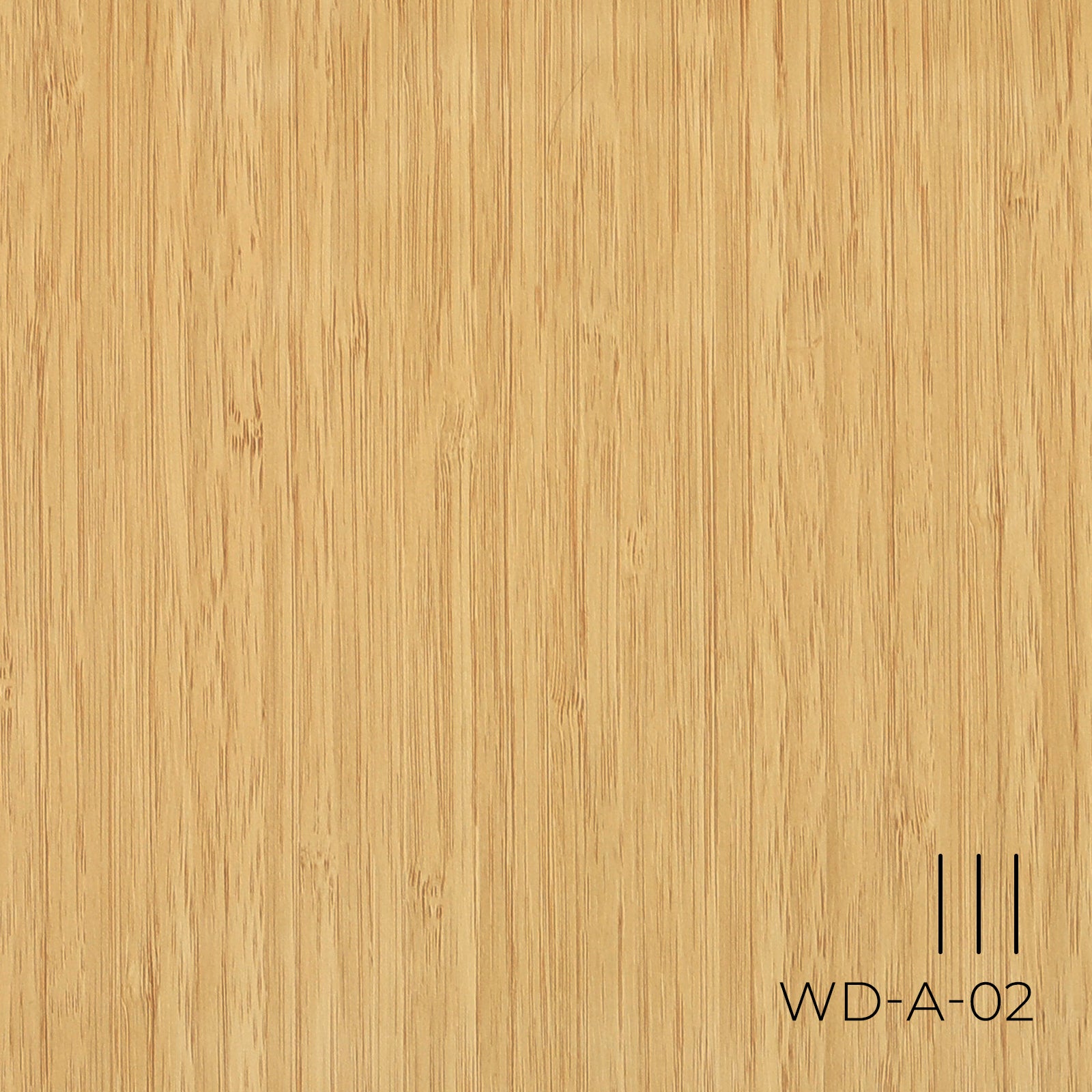 Warm Bamboo Grain Interior Film