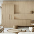 Misty Gray Oak Interior Film