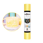 Colorful Shimmer Adhesive Vinyl 5ft Yellow