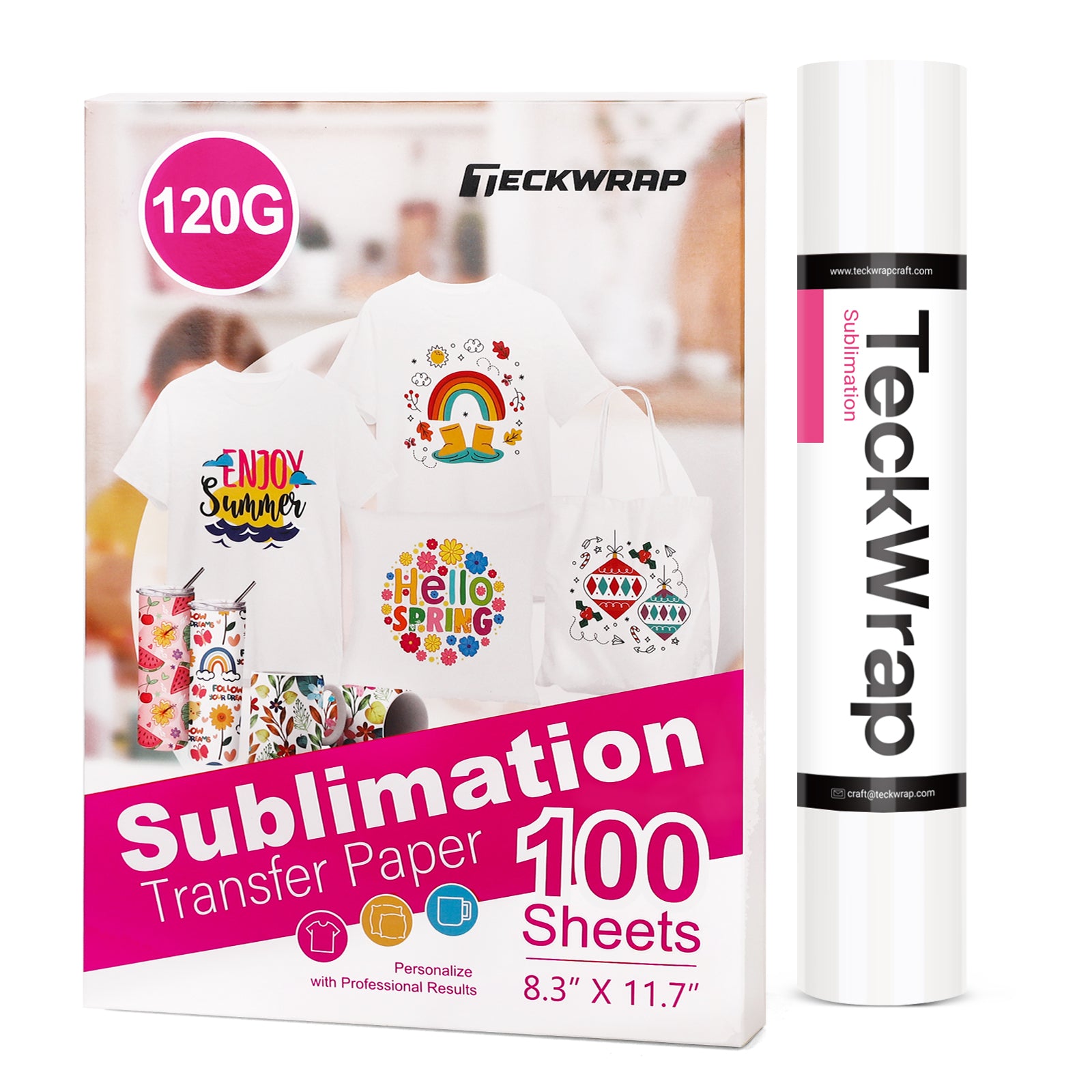 Sublimation Paper & Sublimation HTV Bundle