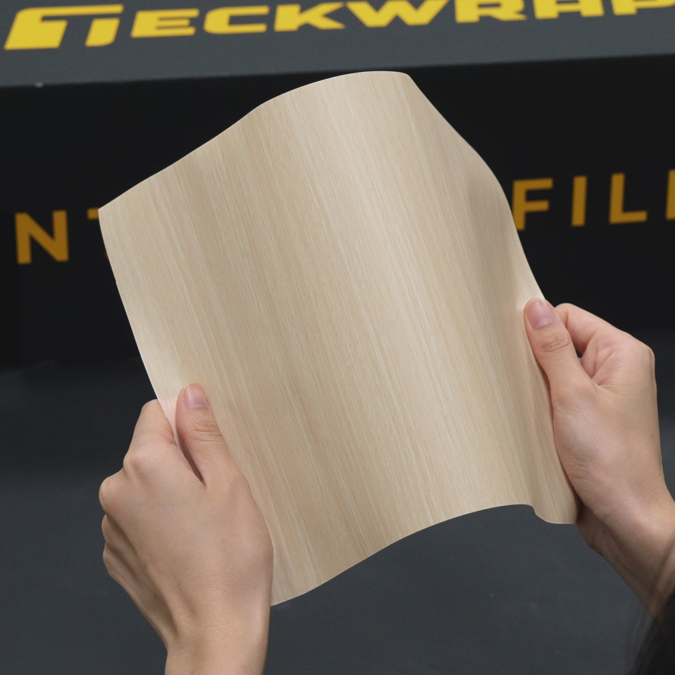 video look for Light Ash Wood Interior Film