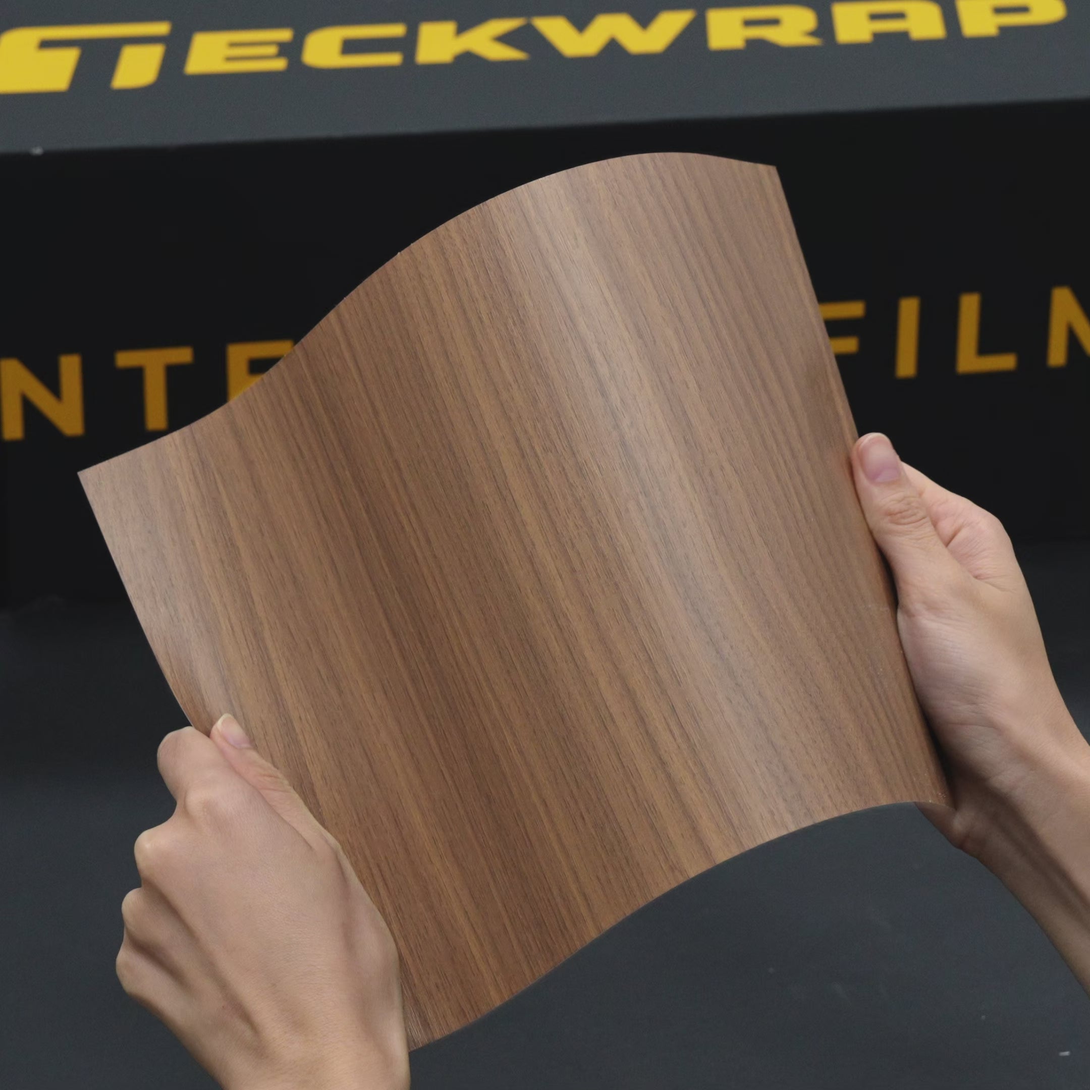 video look for Honey Walnut Wood Interior Film
