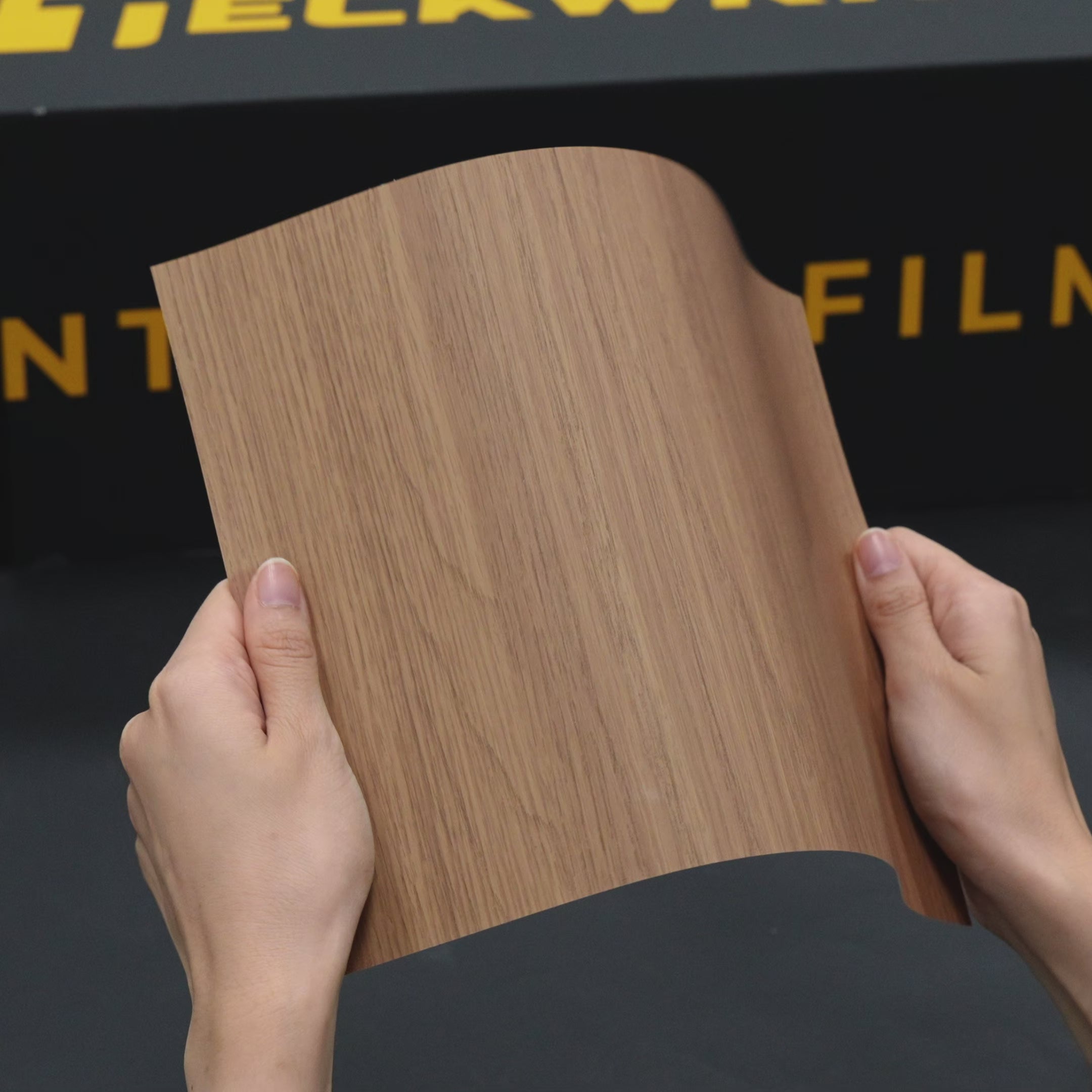 Video look for Honey Oak Wood Interior Film