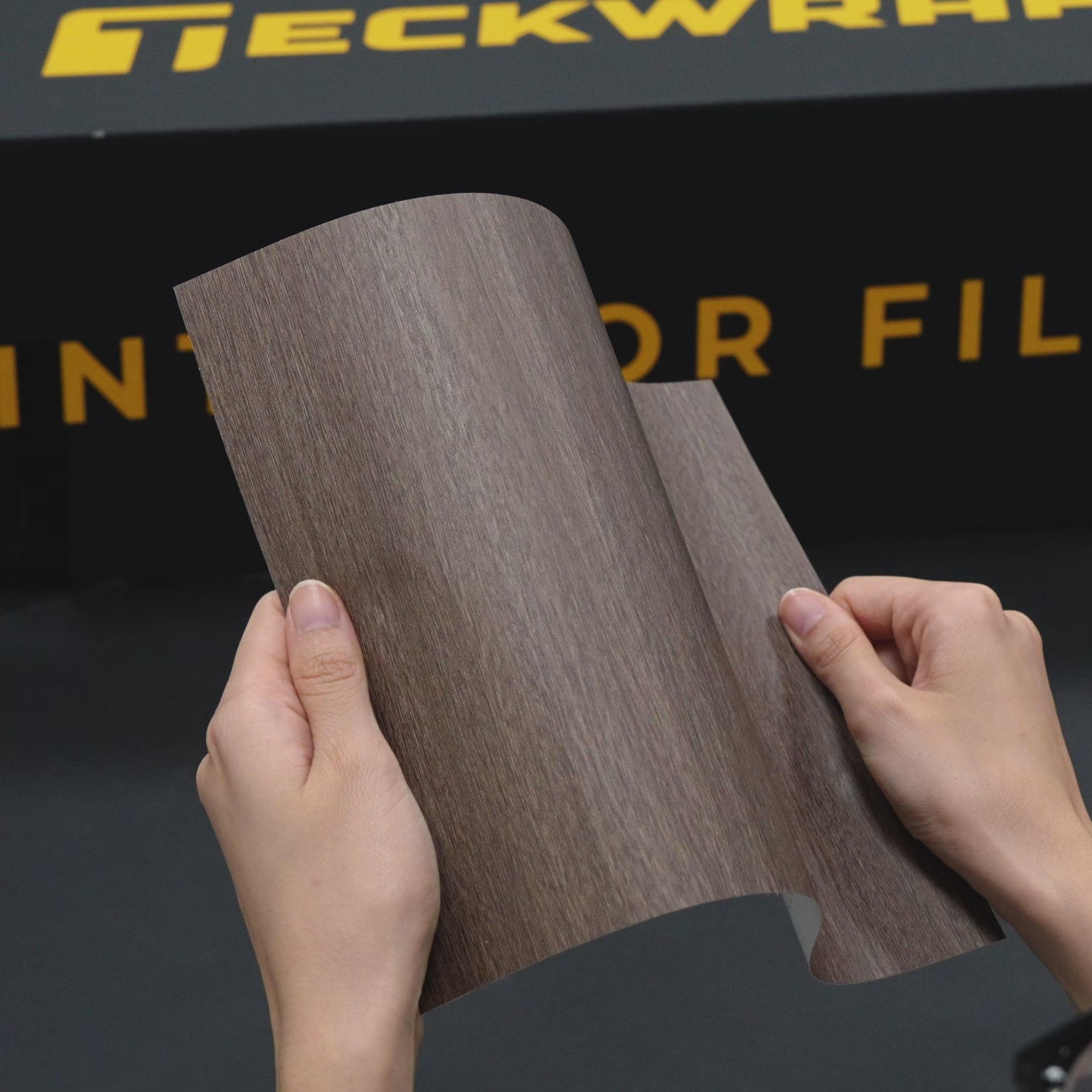 video look for Slate Walnut Wood Interior Film