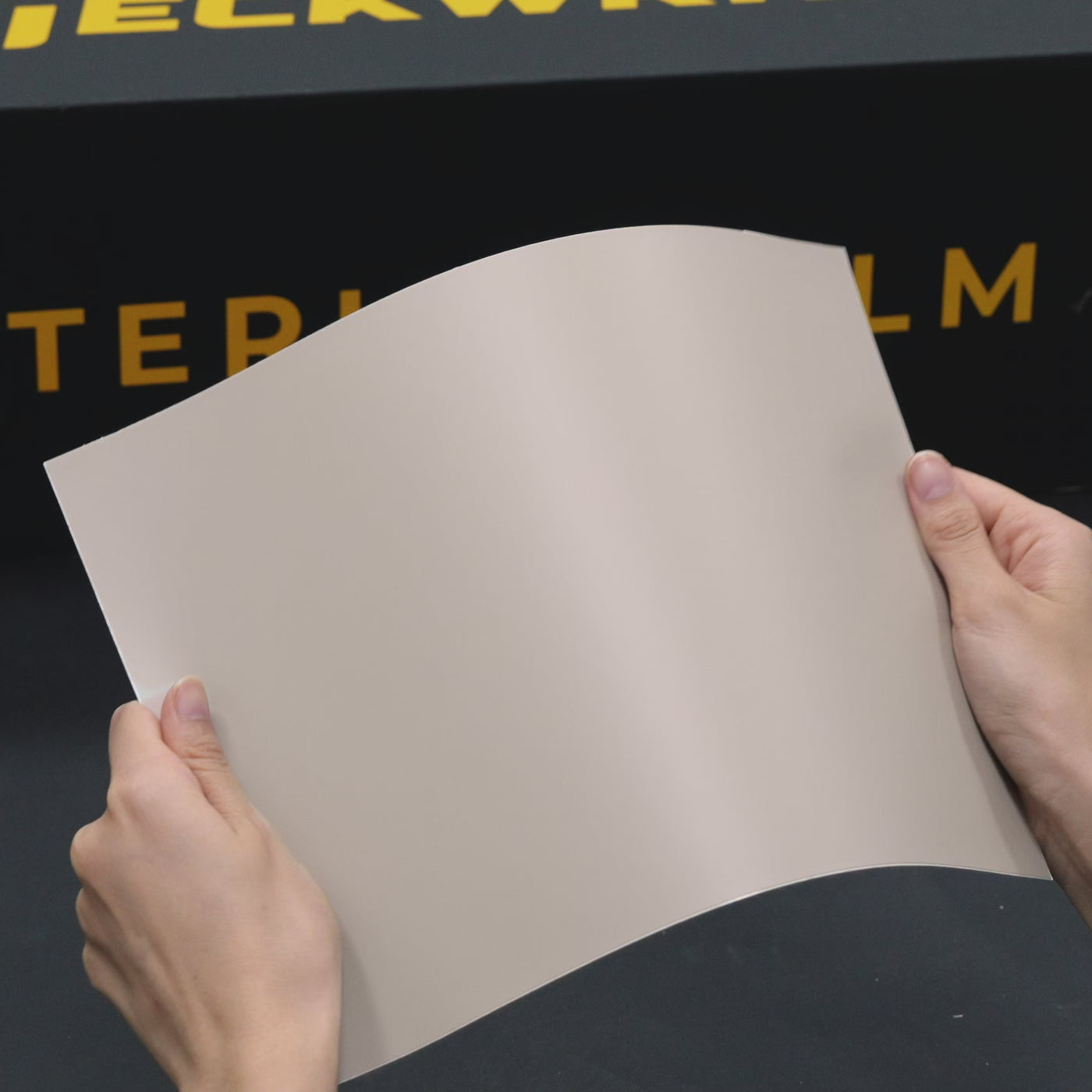 video look for Soft Touch Cream Taupe Interior Film