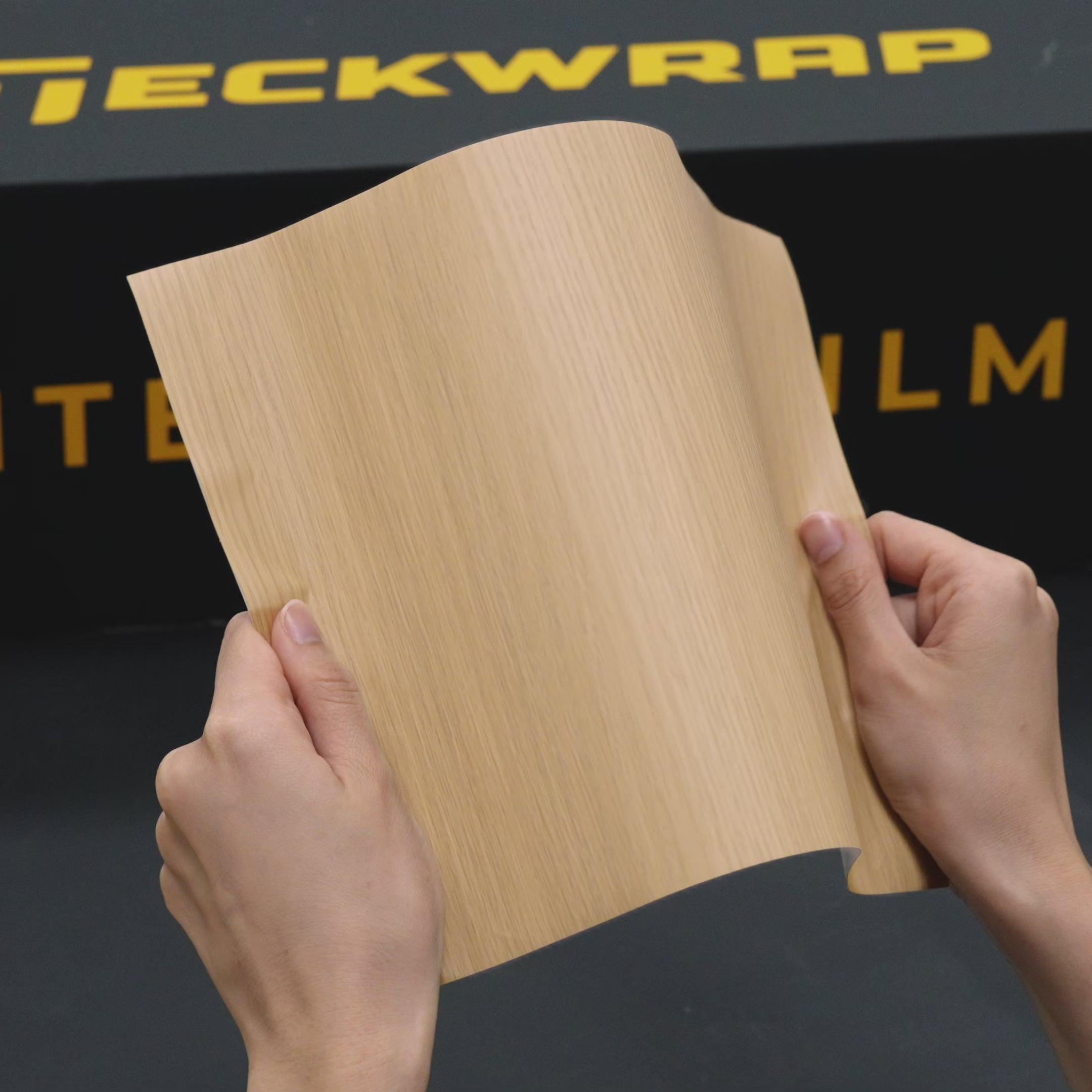 Video look for Creamy White Oak Interior Film
