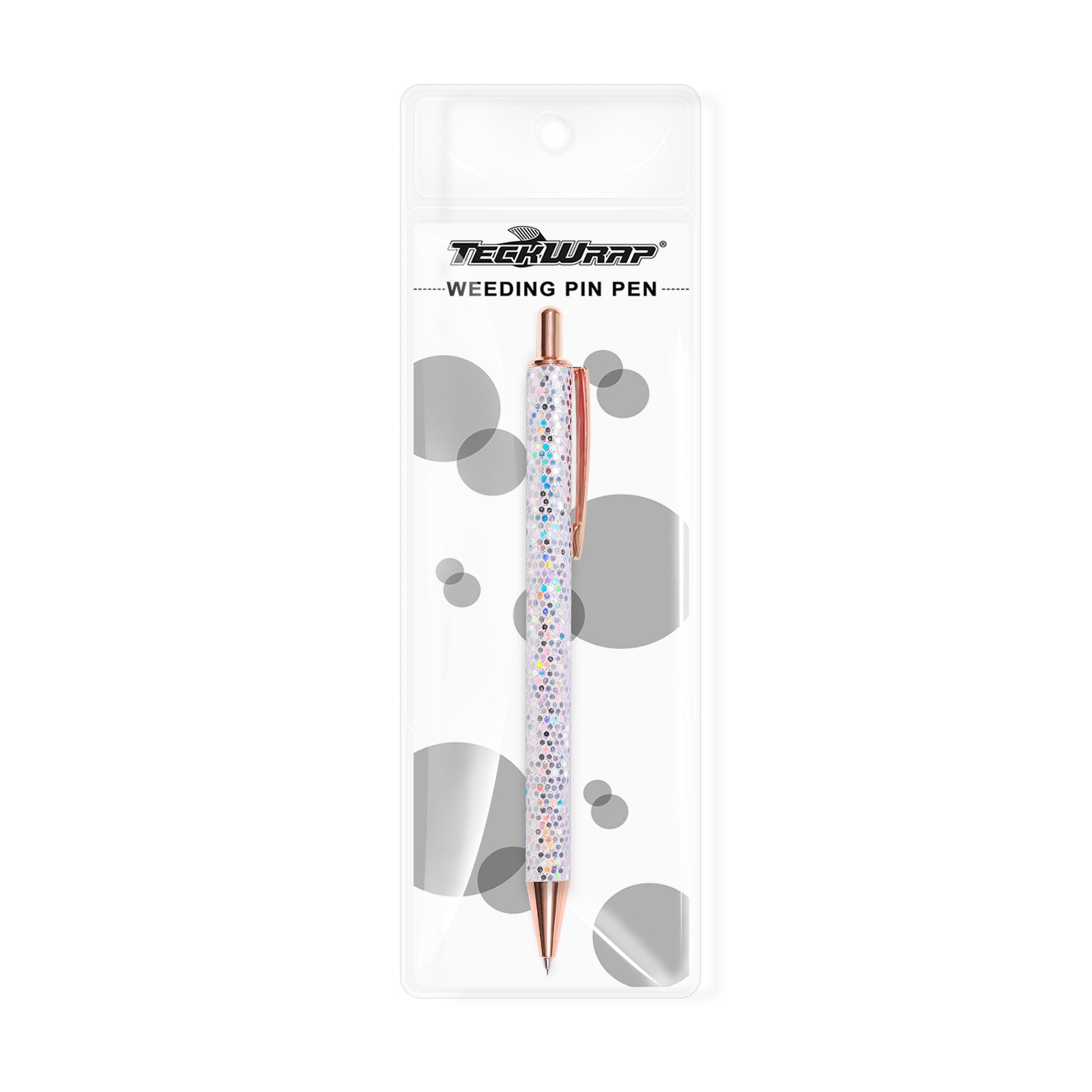 Glitter Sparkle Weeding Pen White