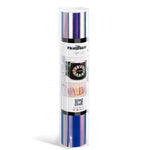 Adhesive Craft Vinyl Roll 13"x5ft - Worldwide / Opal Hyacinth Blue - TeckwrapCraft