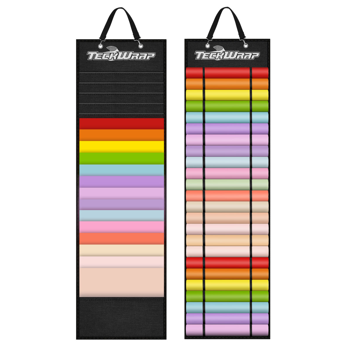 Vinyl Roll Storage & Holder With 24 Compartments – TeckWrapCraft